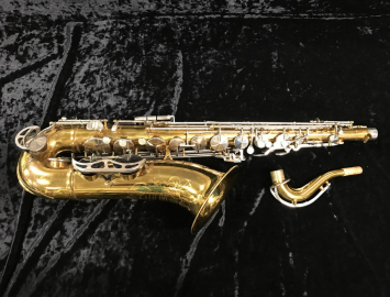 Photo Beautiful King Zephyr Tenor Sax in ORIGINAL LACQUER - Serial # 443611